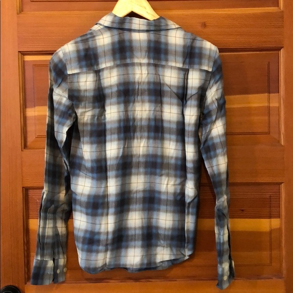 Vintage Ralph Lauren plaid tartan pocket relaxed flannel long sleeve button down - Picture 6 of 9